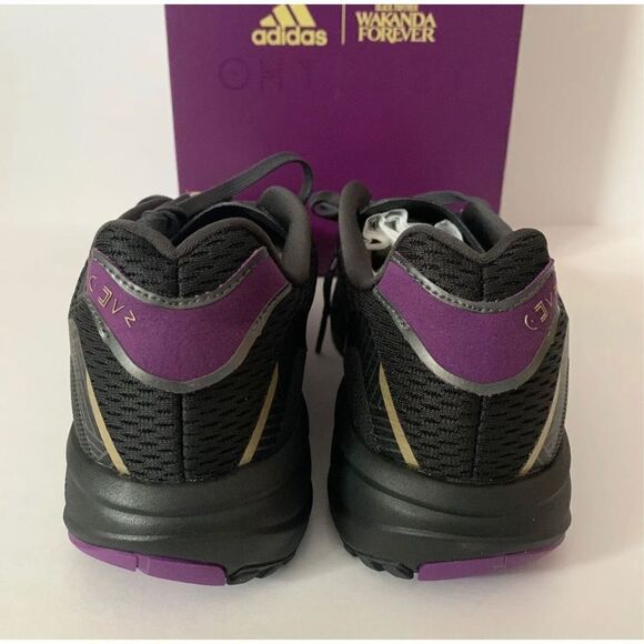 Adidas MARVEL BLACK PANTHER SL20.3 RUNNING‎ SHOES-NWB- Men 10 - Picture 6 of 7